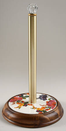 Flower Market (Enamelware) Paper Towel Holder