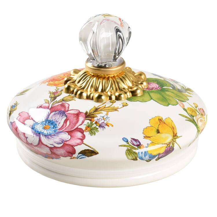 Flower Market (Enamelware) Lid for Large Canister