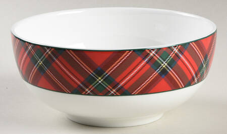 Tartan Soup/Cereal Bowl