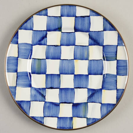 Royal Check (Enamelware&Accessories) Salad/Dessert Plate