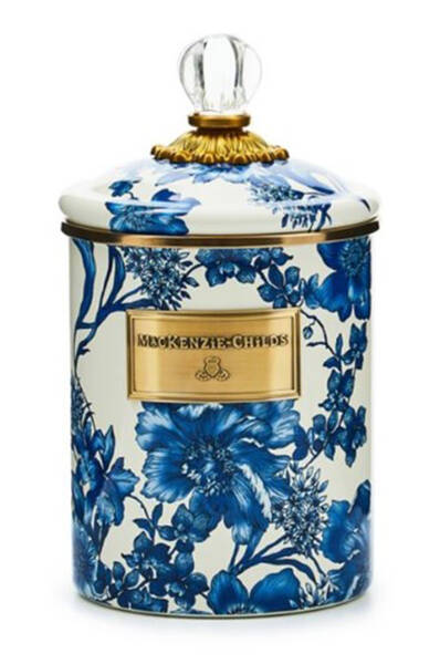 Royal Check (Enamelware&Accessories) Medium Canister & Lid