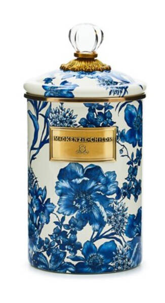 Royal Check (Enamelware&Accessories) Large Canister & Lid