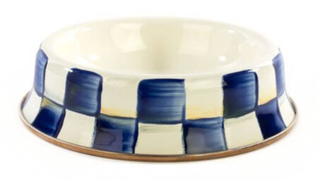 Royal Check (Enamelware&Accessories) Kitty Pet Bowl