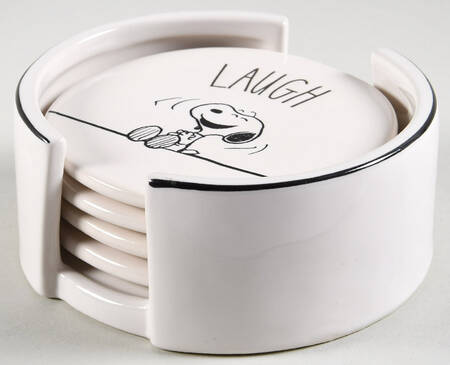 Peanuts Coaster & Holder - Set of 4 Motifs