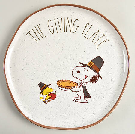 Peanuts Giving Plate