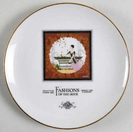 Fashions of the Hour Salad Plate