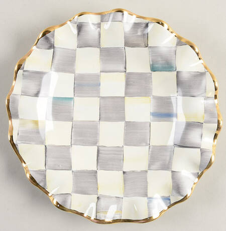 Sterling Check Salad/Dessert Plate
