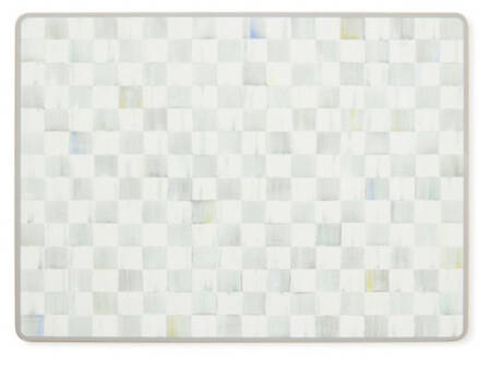Sterling Check Corkboard Placemat - Set of 4