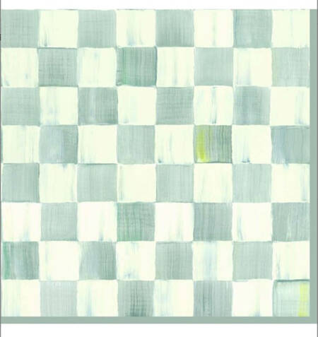 Sterling Check Package of Paper Luncheon Napkins