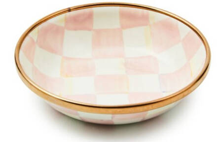 Rosy Check (Enamelware) Individual Dip Dish