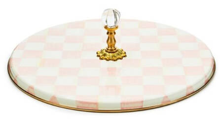 Rosy Check (Enamelware) Handled Cheese Board