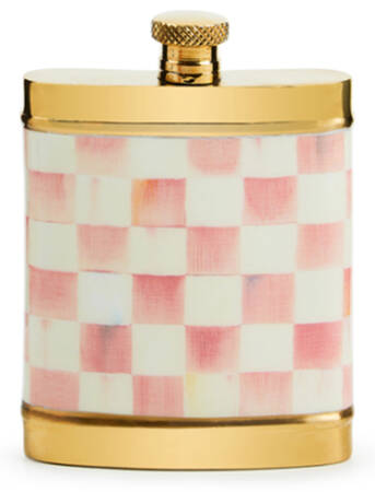 Rosy Check (Enamelware) Flask with Lid