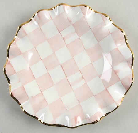Rosy Check Salad/Dessert Plate