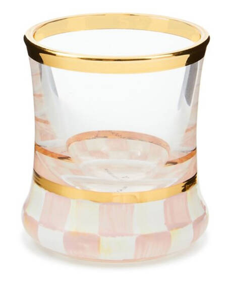 Rosy Check Glassware Shot Glass