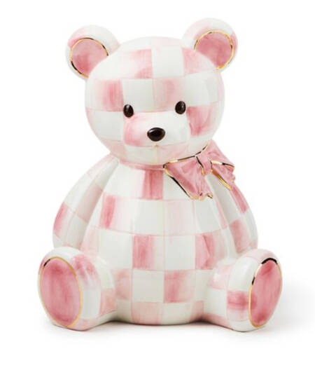 Rosy Check Figural Bank