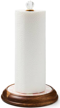 Rosy Check Paper Towel Holder