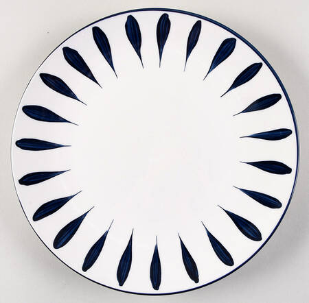 White &amp; Blue Ticks by Medici (Medici Home)