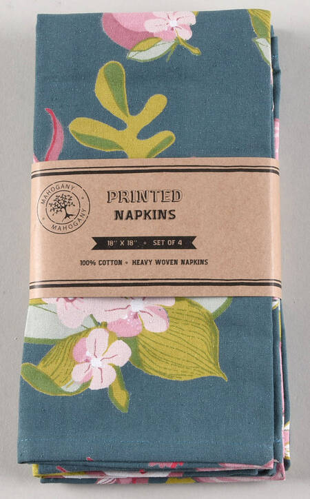 Table Linens & Accessories (4 Pack) 18" x 18" Arlis Multi Cloth Napkin