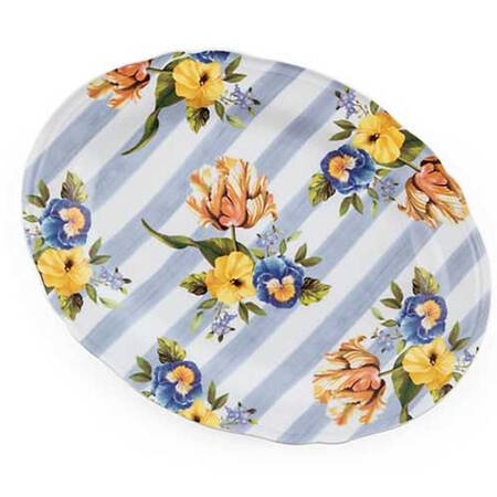 Wildflowers 14" Oval Serving Platter
