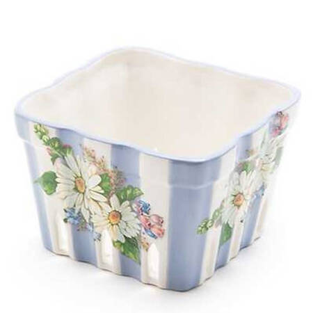 Wildflowers Square Berry Basket