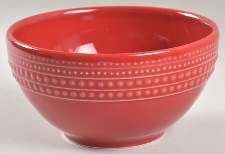 M2A40-Red Soup/Cereal Bowl