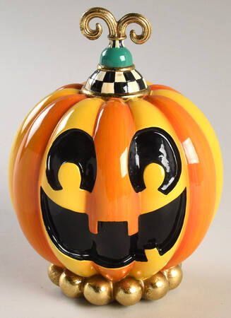 Seasonal Home Decor Pumpkin Figurine