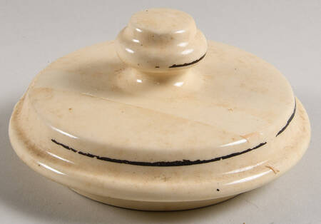 Early American (Frontier Family) Lid for Cookie Jar