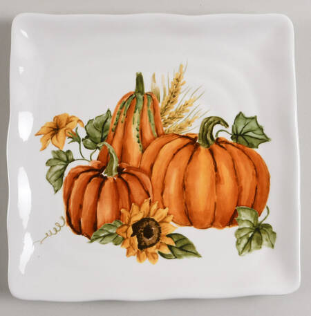 MXE89 Square Salad Plate