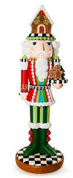 Bakeshop 52" Resin Nutcracker Figurine