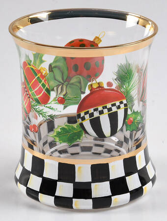Deck the Halls 8 Oz Glassware Tumbler