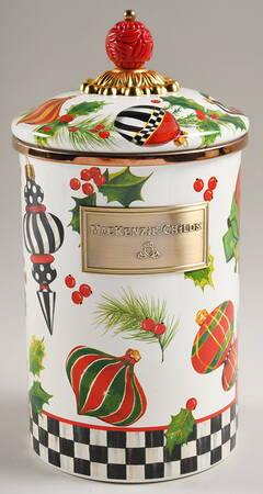 Deck the Halls Large Canister & Lid