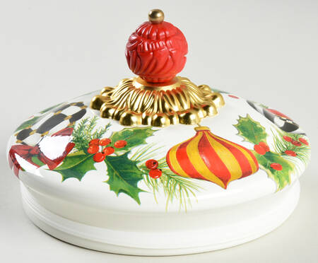 Deck the Halls Lid for Small Canister