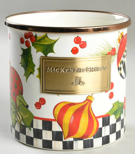 Deck the Halls Small Canister No Lid