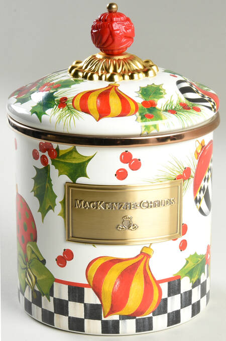 Deck the Halls Small Canister & Lid