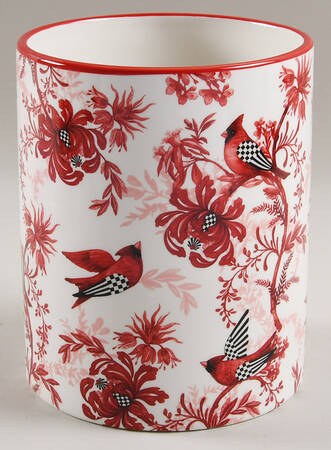 Cardinal Toile 7" Storage Jar No Lid