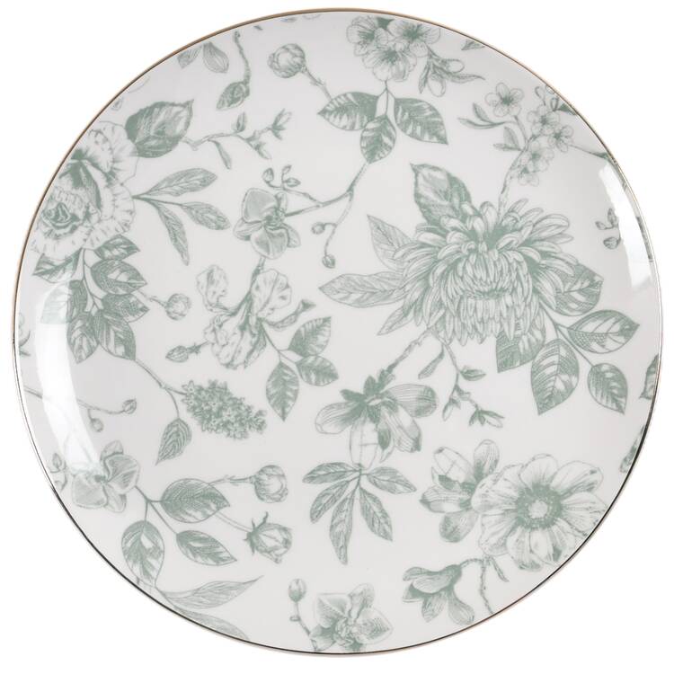 Toile Dinnerware Salad Plate