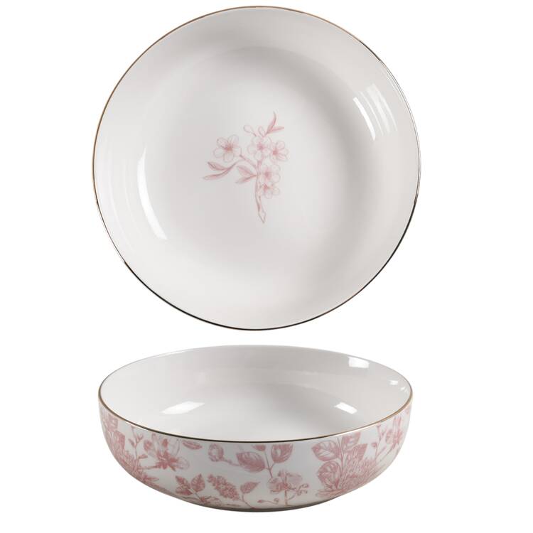 Toile Dinnerware Individual Dinner Bowl
