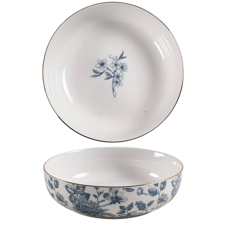 Toile Dinnerware Individual Dinner Bowl