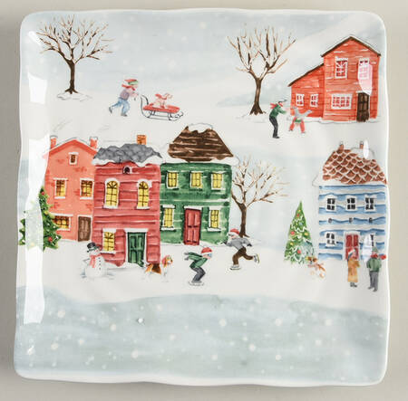 MXE92 Square Salad Plate
