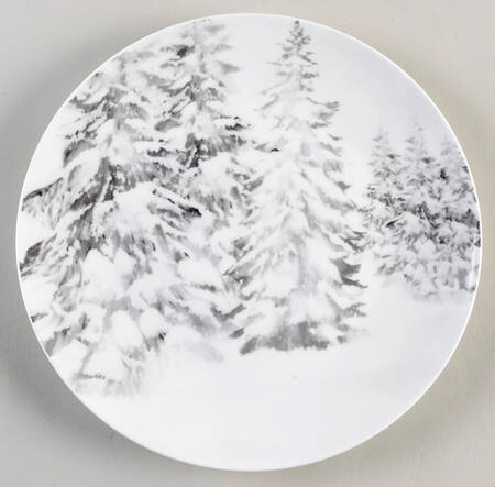 Woodsy Winter Salad Plate