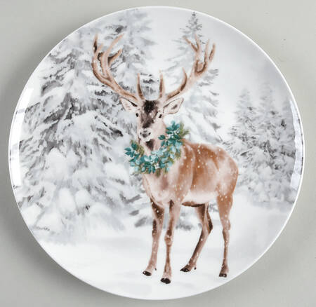 Woodsy Winter Salad Plate