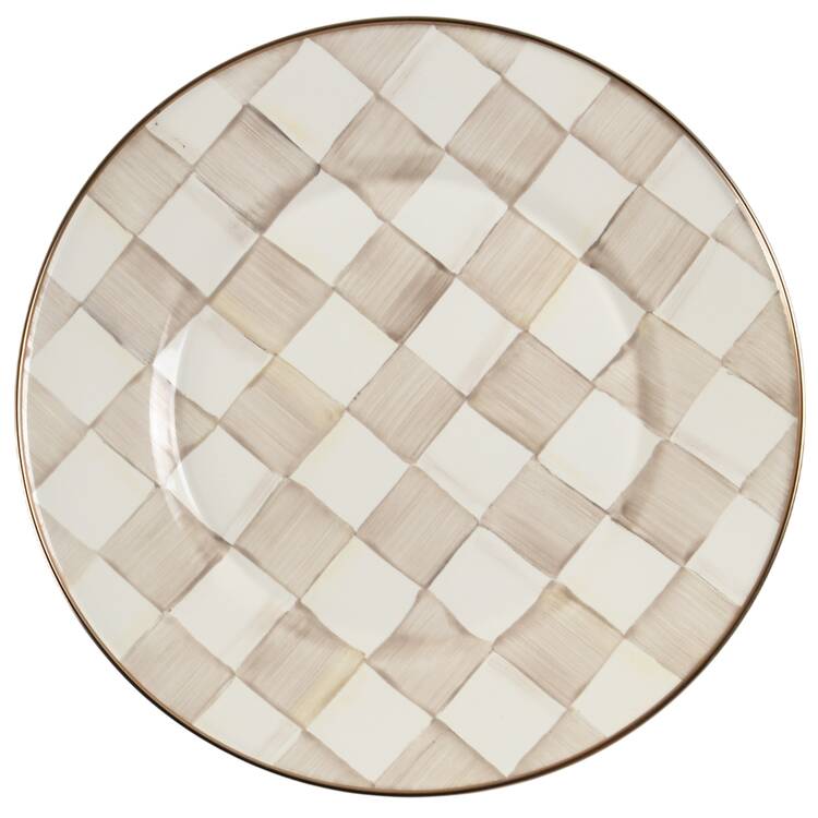 Mocha Check (Enamelware) by MacKenzie-Childs