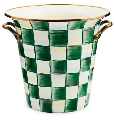 Emerald Check Wine Cooler