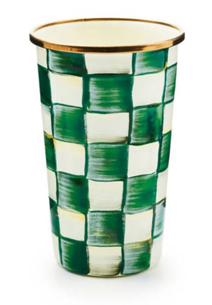 Emerald Check 20 Oz Tumbler