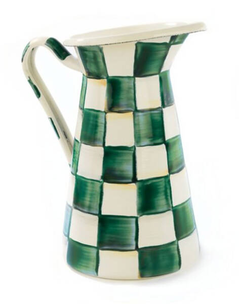 Emerald Check 56 Oz Pitcher