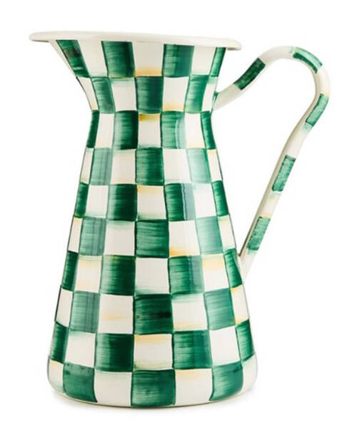 Emerald Check 136 Oz Pitcher