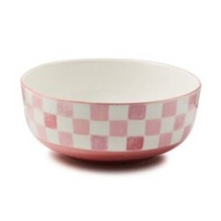 Check 9" Round Serving Bowl