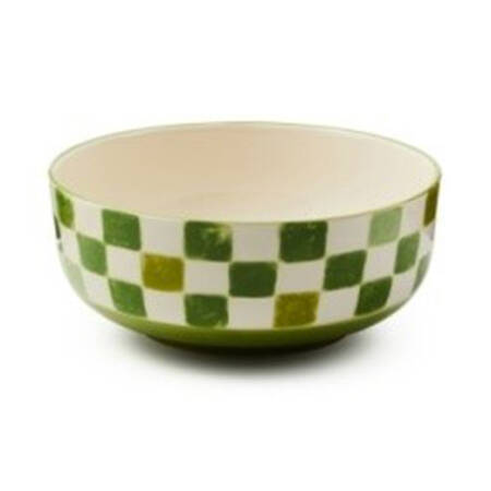 Check 9" Round Serving Bowl