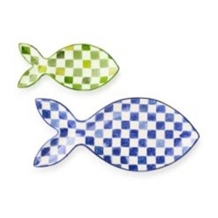 Check 11" Oval Serving Platter