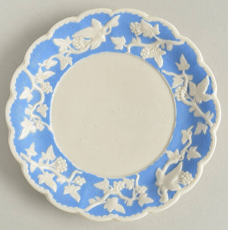 Parian Ware Underplate for Sauce Boat